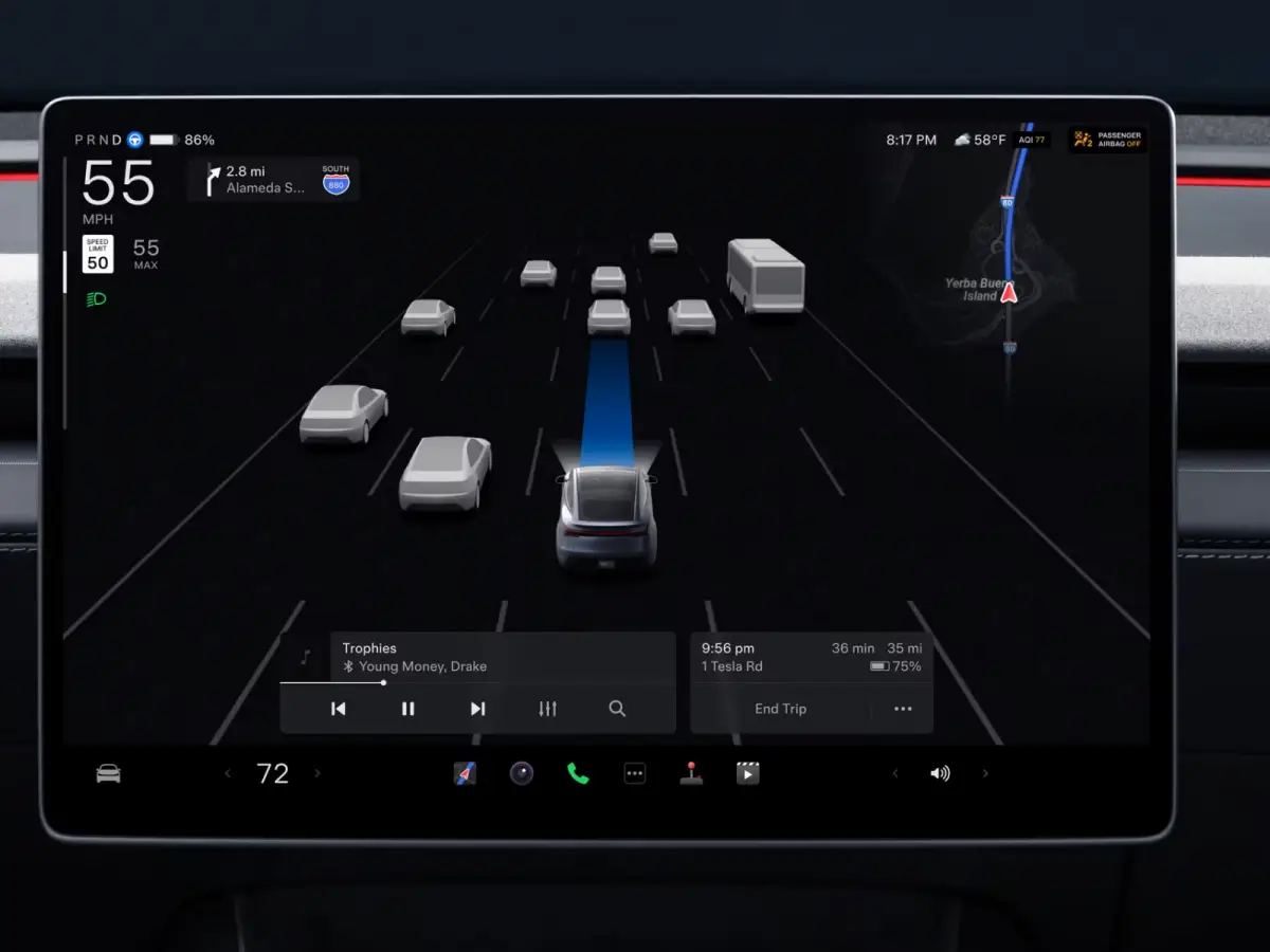 Tesla Model Y Top Feature